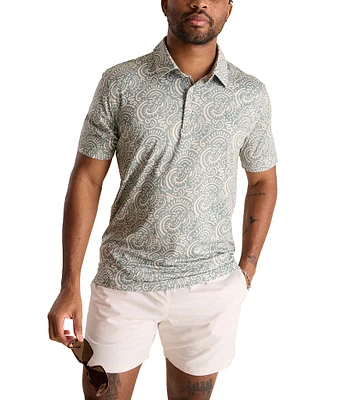 Chubbies Screen Saver Short Sleeve Performance Polo Shirt