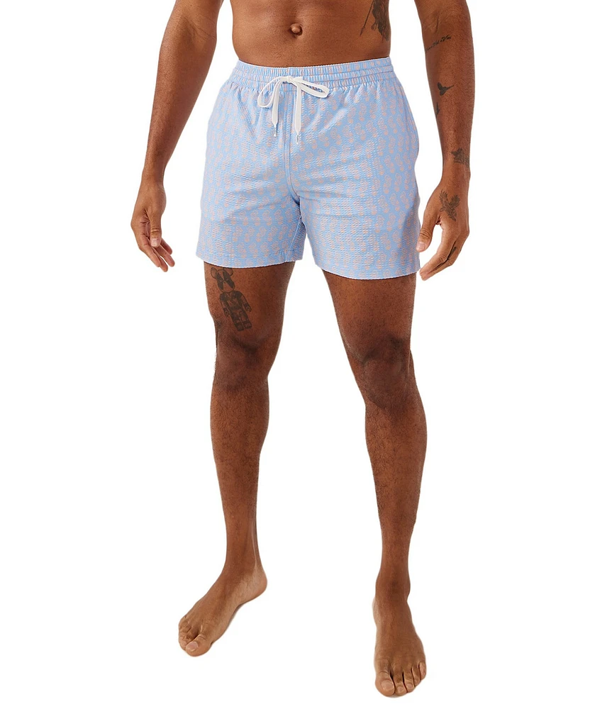 Chubbies Seahorse Classic 5.5#double; Inseam Swim Trunks