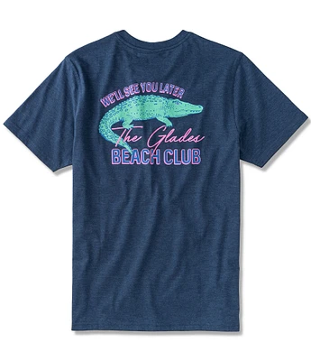 Chubbies Short Sleeve The Glades Beach Club T-Shirt