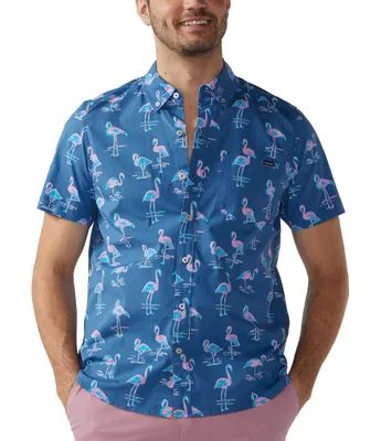 Chubbies Short Sleeve Wading Birds Printed Woven Shirt