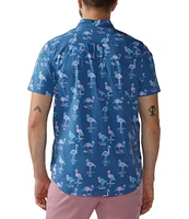 Chubbies Short Sleeve Wading Birds Printed Woven Shirt