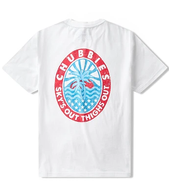 Chubbies Skies Out Thighs Out Short Sleeve T-Shirt