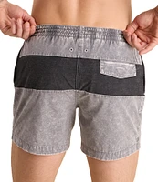 Chubbies The House Of The Rising Buns 5.5#double; Classic Swim Trunks