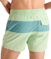 Chubbies The House Of The Rising Buns 5.5#double; Classic Swim Trunks
