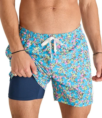 Chubbies The Isle X Chubbies Floral 5.5#double; Inseam Swim Trunks