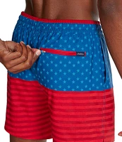 Chubbies The Liberties 5.5#double; Inseam Swim Trunks