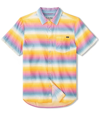 Chubbies The Malibu Sunset Breezetech Woven Shirt