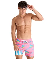 Chubbies The Pineapple Floaters 5.5#double; Classic Swim Trunks