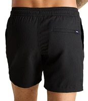 Chubbies The Sketches 5.5#double; Textured Swim Trunks