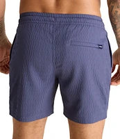 Chubbies The Sketches 5.5#double; Textured Swim Trunks