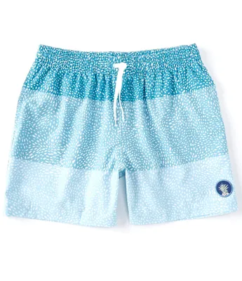 Chubbies Family Matching The Whale Sharks 5.5#double; Inseam Stretch Swim Trunks