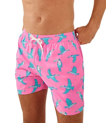 Chubbies Toucan Line 6#double; Inseam Swim Trunks