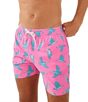 Chubbies Toucan Line 6#double; Inseam Swim Trunks