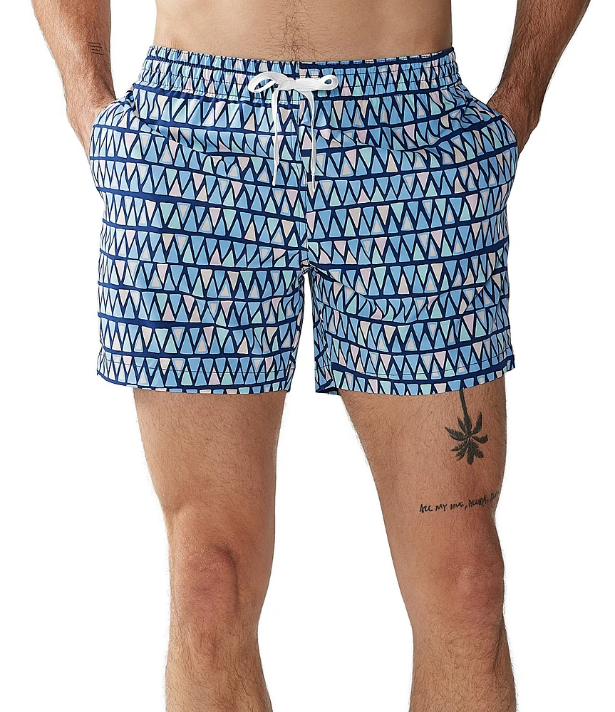 Chubbies Triangle Classic 5.5#double; Inseam Swim Trunks