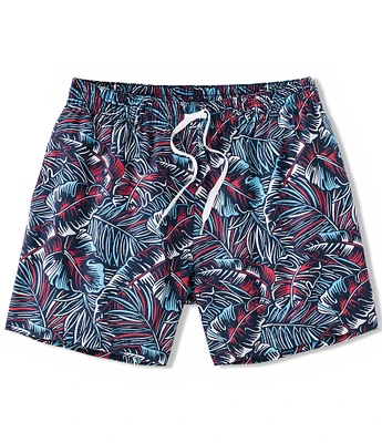Chubbies Tropical Print 5.5#double; Swim Trunks