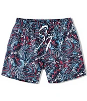 Chubbies Tropical Print 5.5#double; Swim Trunks