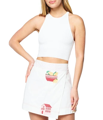CIEBON Camira Halter Neck Sleeveless Tank Top