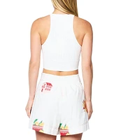 CIEBON Camira Halter Neck Sleeveless Tank Top