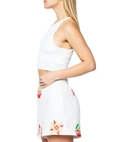 CIEBON Camira Halter Neck Sleeveless Tank Top