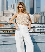 CIEBON Jeneen High Waisted Wide Leg Pants