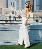CIEBON Jeneen High Waisted Wide Leg Pants