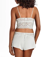 Cinema Etoile Athena Lace Soft Cup Bralette & Short Set