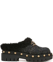 Circus NY by Sam Edelman Annie Cozy Knit Chain Bit Platform Clogs