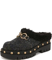 Circus NY by Sam Edelman Annie Cozy Knit Chain Bit Platform Clogs