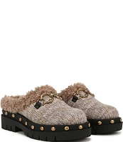 Circus NY by Sam Edelman Annie Cozy Knit Chain Bit Platform Clogs