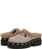 Circus NY by Sam Edelman Annie Cozy Knit Chain Bit Platform Clogs