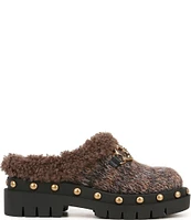 Circus NY by Sam Edelman Annie Cozy Knit Chain Bit Platform Clogs