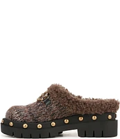 Circus NY by Sam Edelman Annie Cozy Knit Chain Bit Platform Clogs