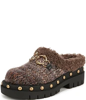 Circus NY by Sam Edelman Annie Cozy Knit Chain Bit Platform Clogs