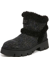 Circus NY by Sam Edelman Clare Knit Faux Shearling Cold Weather Booties