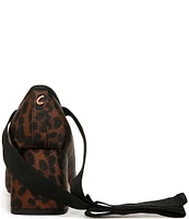 Circus NY by Sam Edelman Della Leopard Print Ankle Wrap Block Heel Pumps