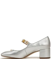 Circus NY by Sam Edelman Elaine Metallic Embellished Mary Jane Dress Pumps