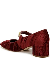 Circus NY by Sam Edelman Elaine Velvet Embellished Mary Jane Dress Pumps