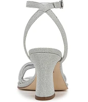 Circus NY by Sam Edelman Holly Glitz Fabric Ankle Strap Dress Sandals