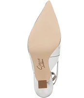 Circus NY by Sam Edelman Tara Metallic Slingback Dress Pumps