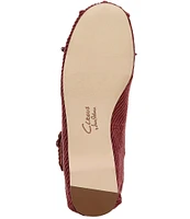 Circus NY by Sam Edelman Zuri Corduroy Cross Over Bow Ballerina Flats