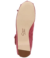 Circus NY by Sam Edelman Zuri Corduroy Cross Over Bow Ballerina Flats