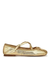 Circus NY by Sam Edelman Zuri Metallic Bow Ballerina Flats