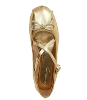 Circus NY by Sam Edelman Zuri Metallic Bow Ballerina Flats