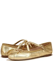 Circus NY by Sam Edelman Zuri Metallic Bow Ballerina Flats