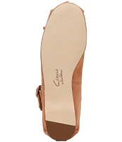 Circus NY by Sam Edelman Zuri Suede Cross Over Bow Ballerina Flats