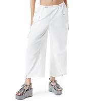 Circus NY by Sam Edelman Mid Rise Drawstring Crop Parachute Cargo Pants