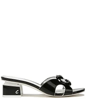 Circus NY by Sam Edelman Nia Patent Double C Slide Sandals