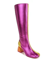 Circus NY by Sam Edelman Olympia Colorblock Metallic Boots