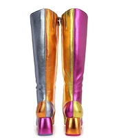 Circus NY by Sam Edelman Olympia Colorblock Metallic Boots