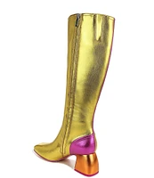 Circus NY by Sam Edelman Olympia Colorblock Metallic Boots